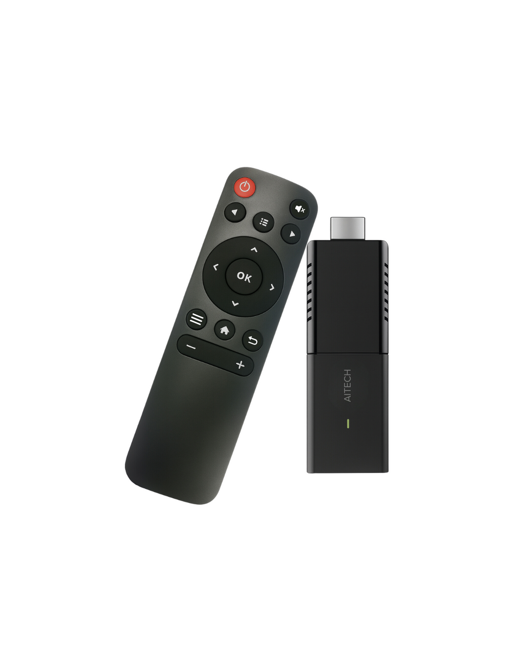 Tv Stick Aitech Convertidor A Smart Tv Android 16Gb Con Control Remoto