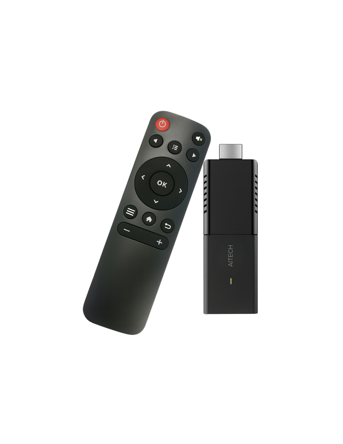 Tv Stick Aitech Convertidor A Smart Tv Android 16Gb Con Control Remoto