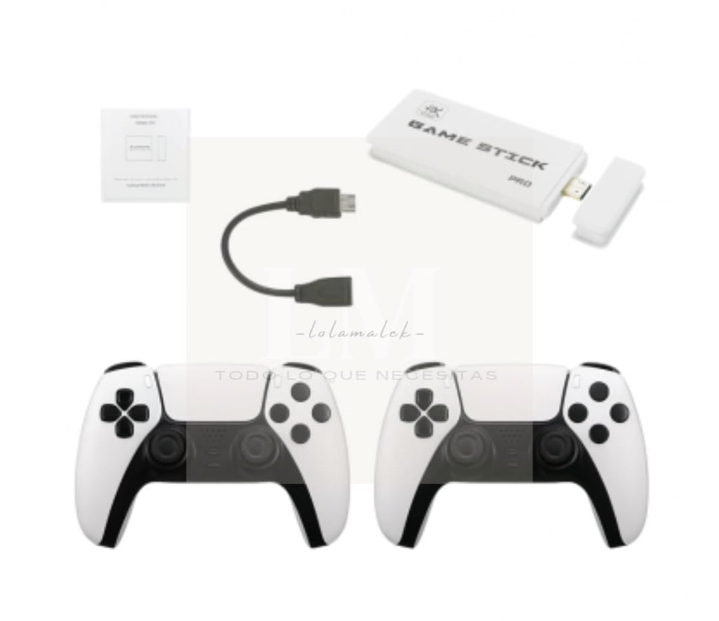 Consola De Juegos Retro 4k Hd Joystick Inalambrico 64gb