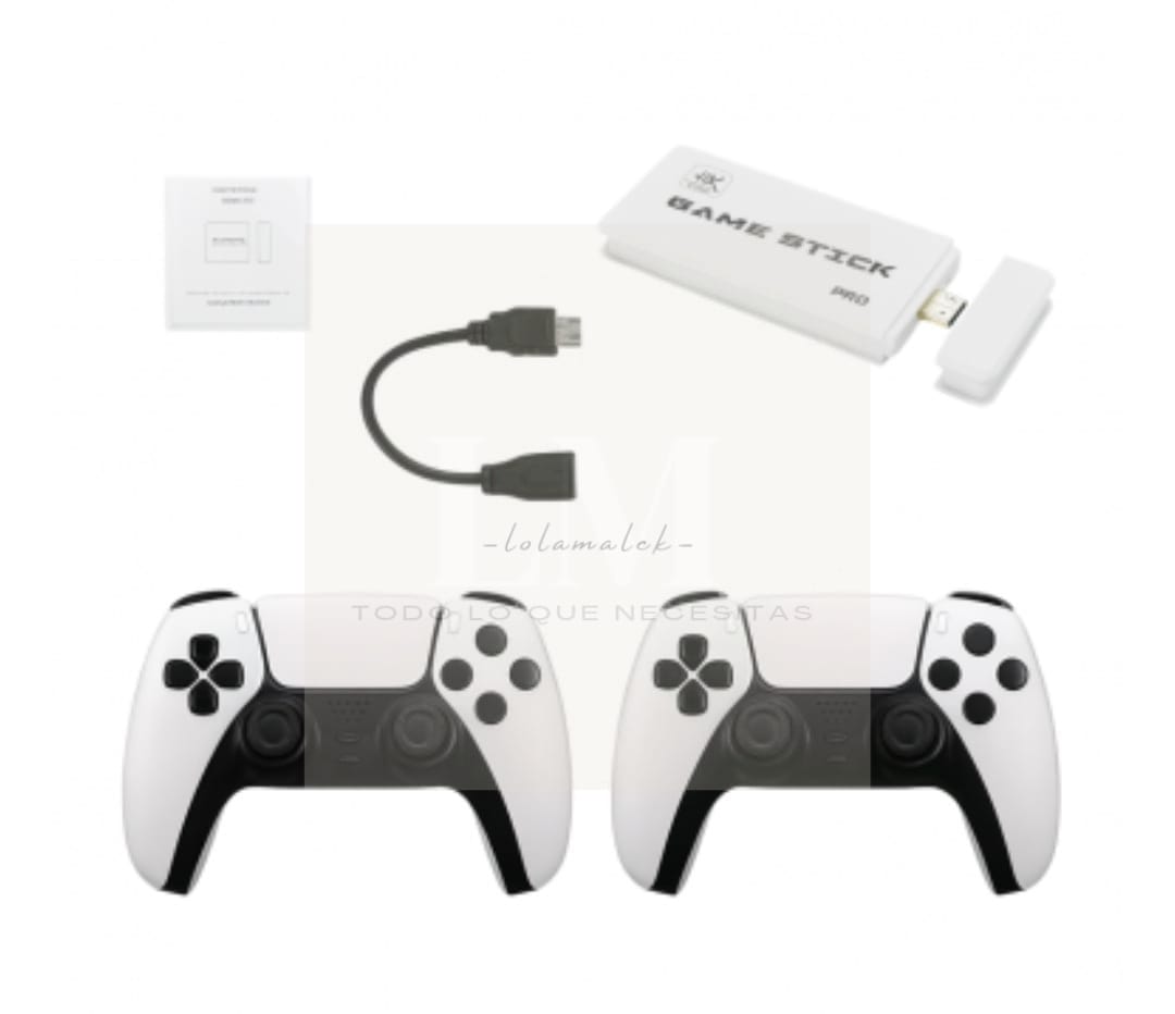 Consola De Juegos Retro 4k Hd Joystick Inalambrico 64gb